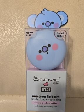 The Crème Shop BT21 Koya Macaron Lip Balm - Soda Pop Flavor